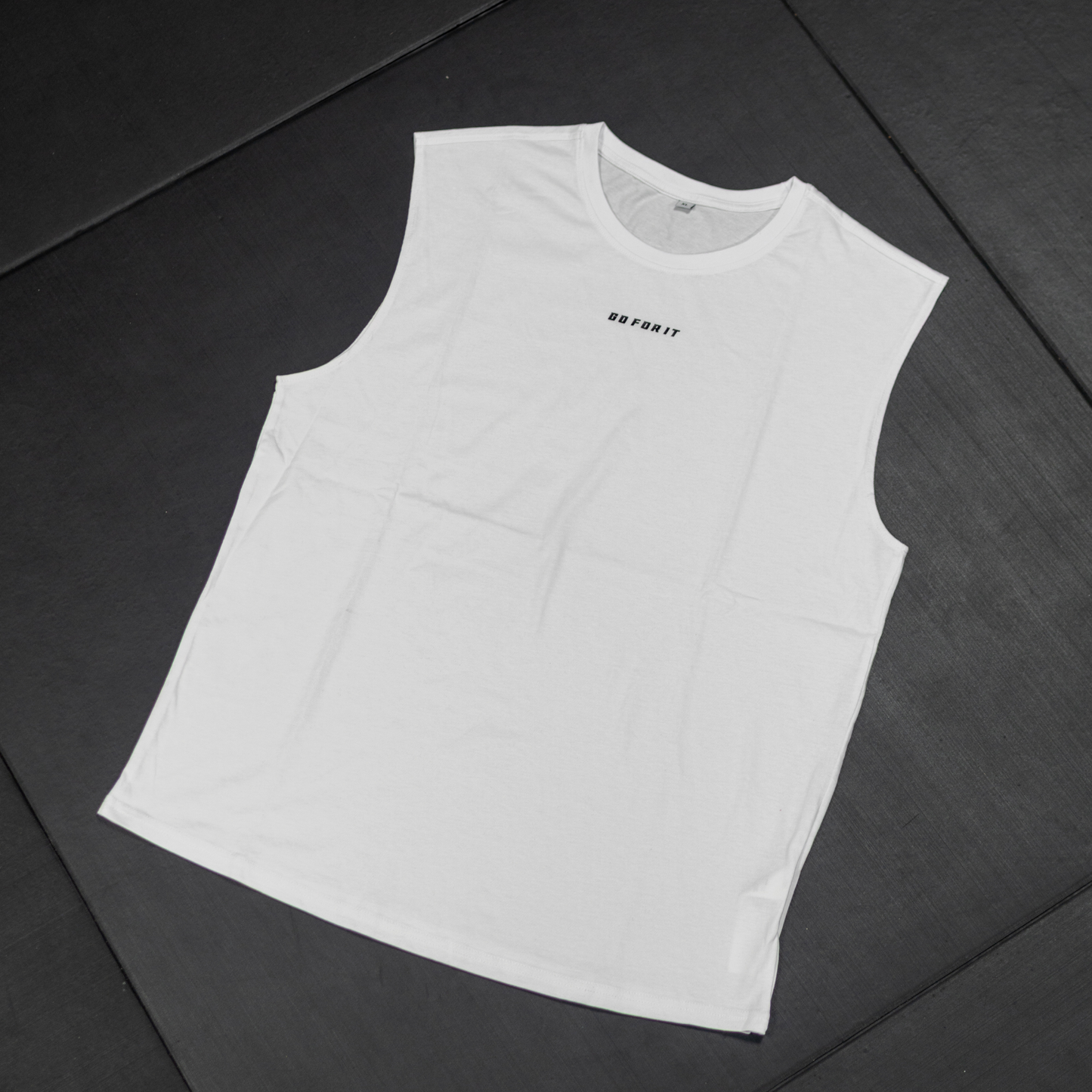 Prime Sleeveless Tee - White