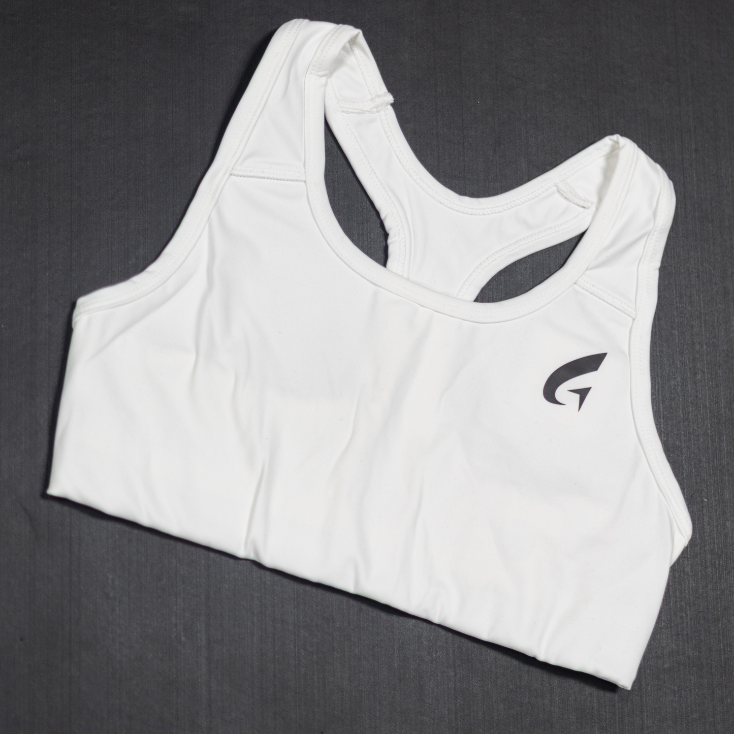 Velocity Racer Sports Bra - White