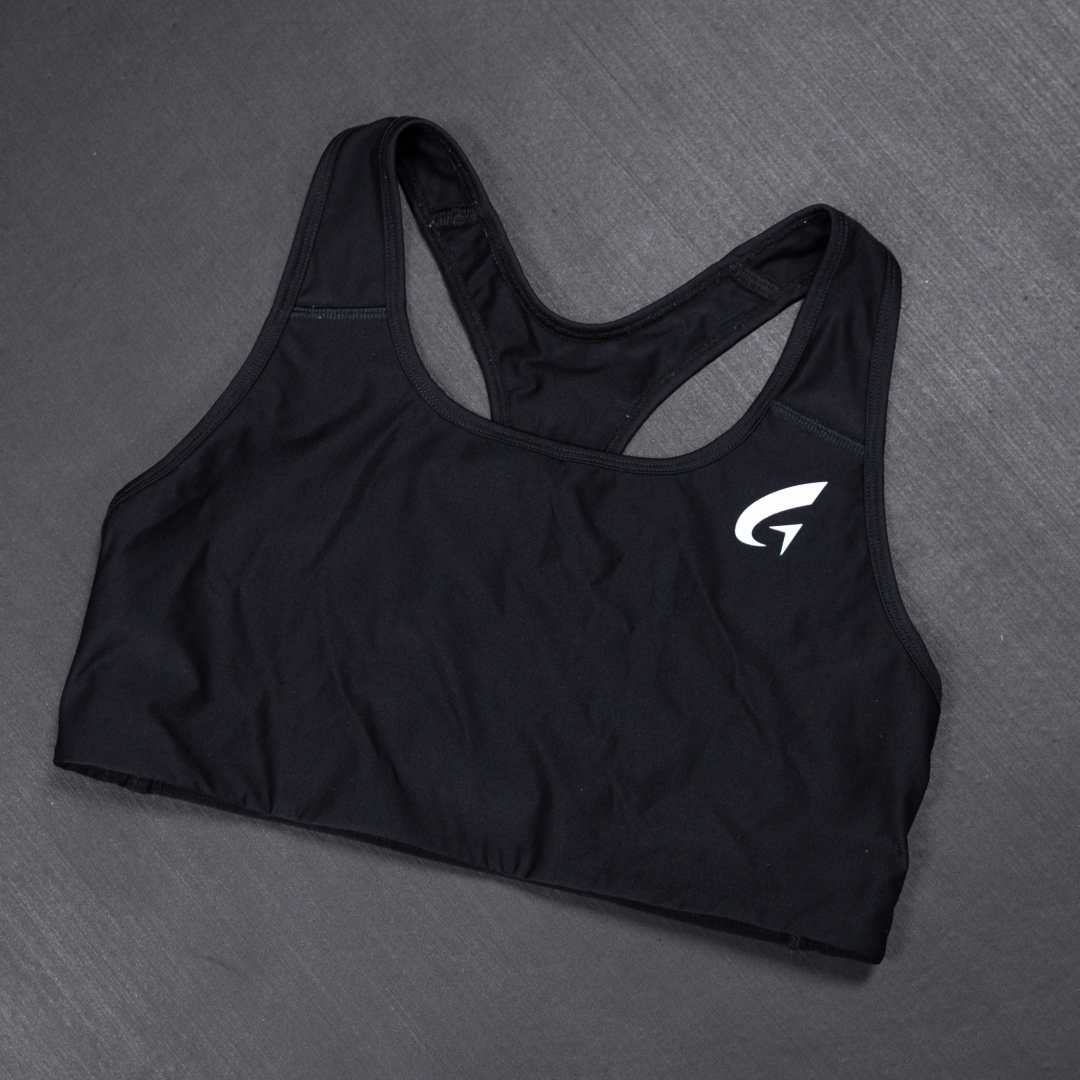 Velocity Racer Sports Bra - Black