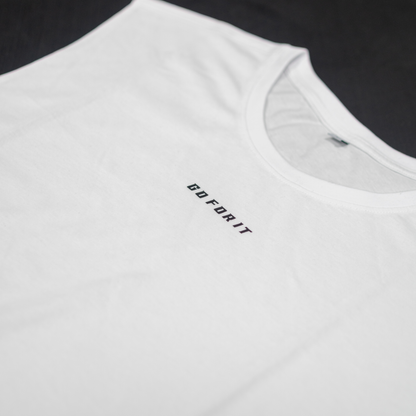 Prime Sleeveless Tee - White