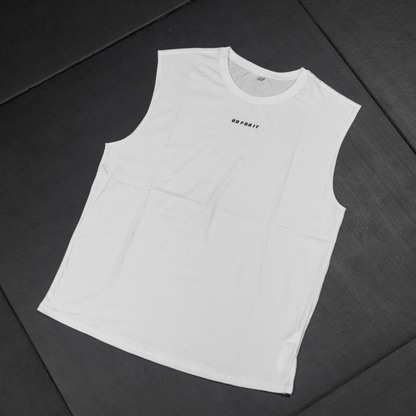 Prime Sleeveless Tee - White