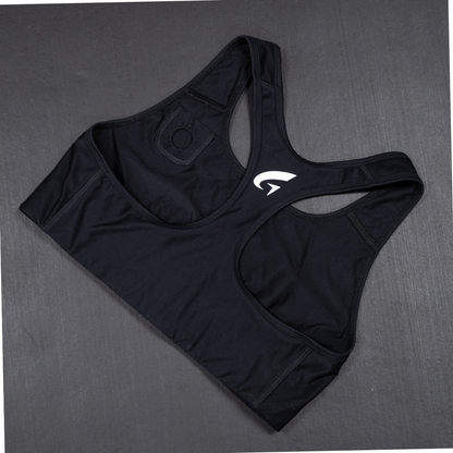 Velocity Racer Sports Bra - Black