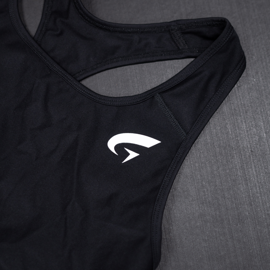 Velocity Racer Sports Bra - Black